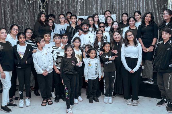 Doodle Masterclass in Dubai! Students Get Creative with Sijin Gopinathan