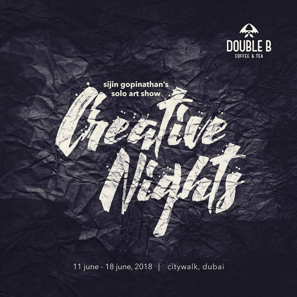 Creative Nights - Poster design