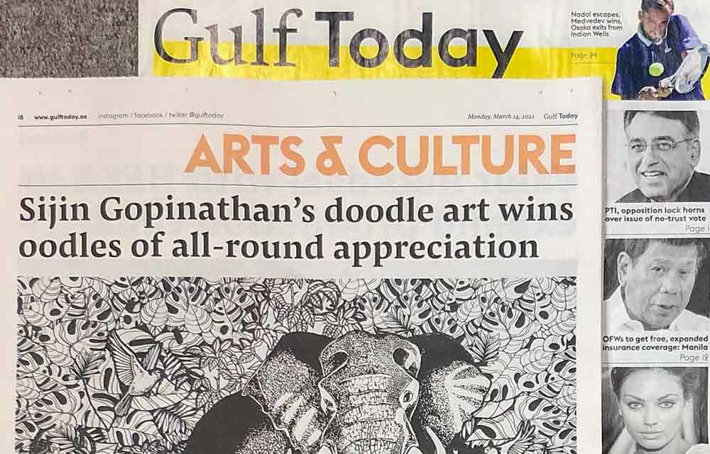 Sijin Gopinathan Doodle Rockstar Top Doodle Artist In Dubai