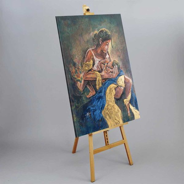 Motherhood - Acrylic Painting