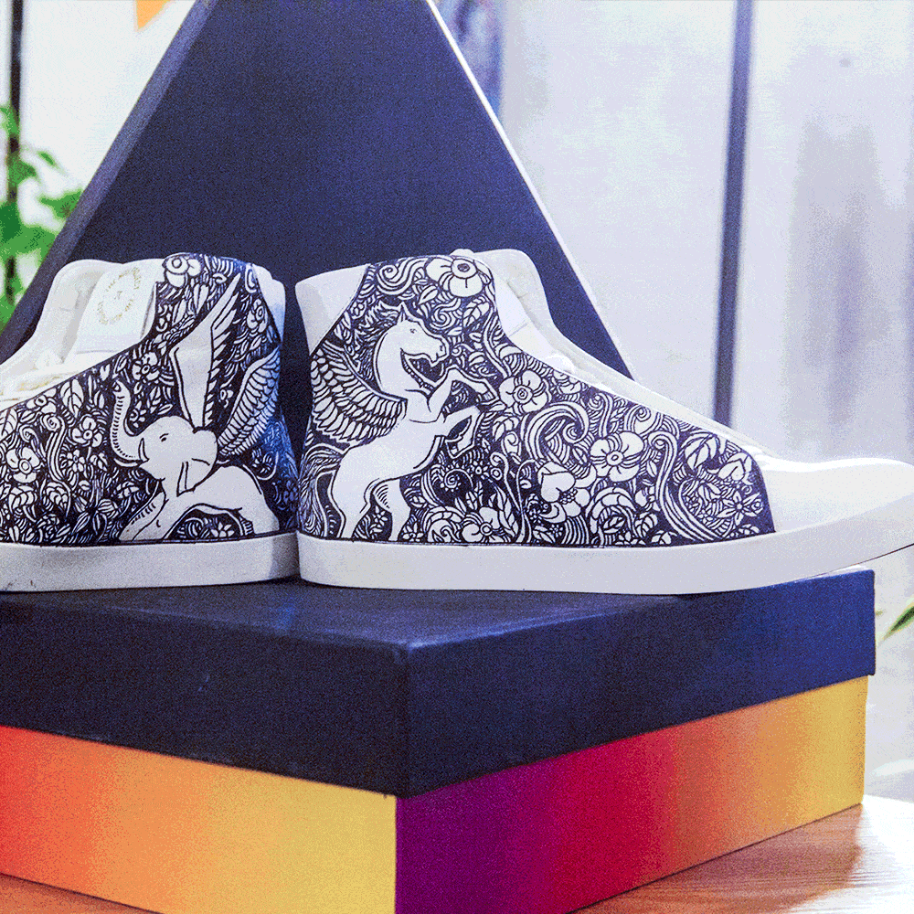 The Nou Project - Doodle Art on shoe